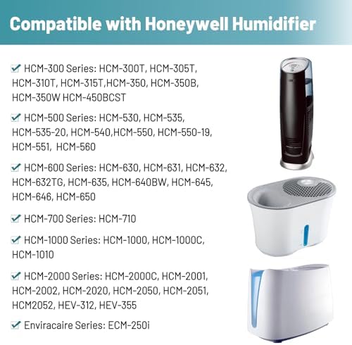 Daplido Humidifier Filters 6 Pack HAC-504 Wick Filter Daplido Humidifier Filters 6 Pack HAC-504 Wick Filter