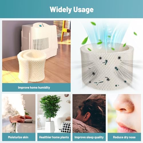 Daplido Humidifier Wick Filters Replacement 2 Pack MAF1 Daplido Humidifier Wick Filters Replacement 2 Pack MAF1